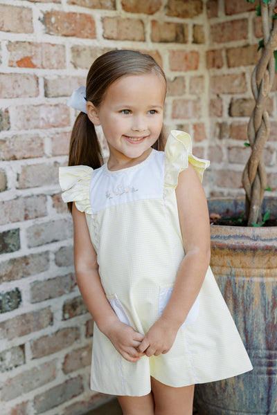 The Proper Peony Clary Yellow Chick Dress