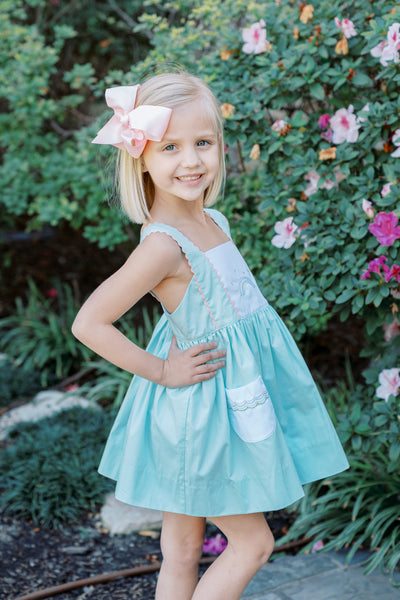 The Proper Peony Mariana Mint Rainbow Dress