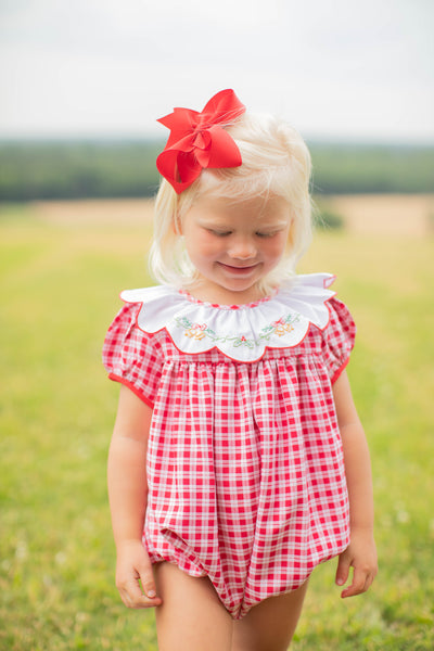 The Proper Peony Golden Bells Christmas Girl Bubble