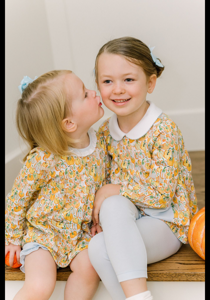 The Proper Peony Parkside Pima Harvest Pumpkin Tunic & Legging Set