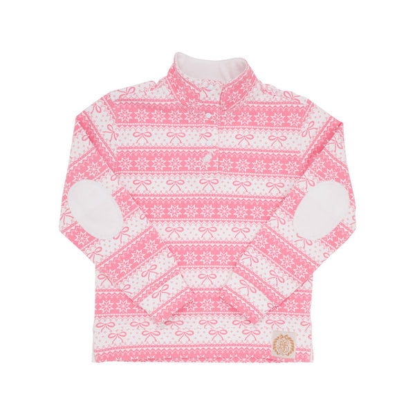 The Beaufort Bonnet Company Pendleton's Popped Collar Frosty Fairisle (Pink)