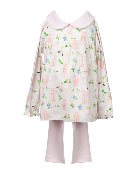 The Proper Peony Parkside Pima EN Point Tunic Set LS