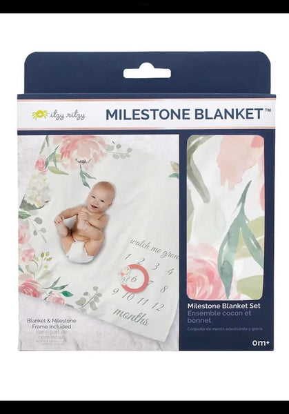 Itzy Rity Milestone Blanket Set