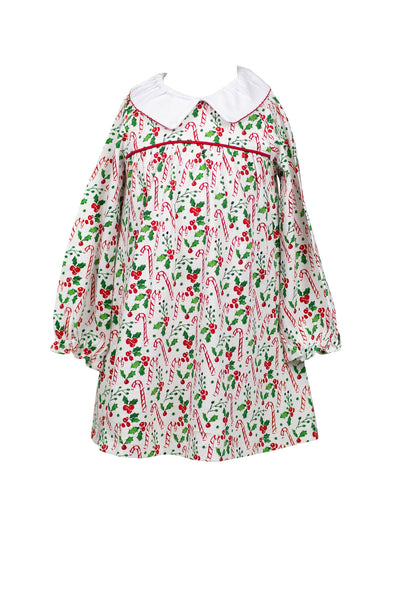 The Proper Peony Parkside Pima Mistletoe Yoke Dress