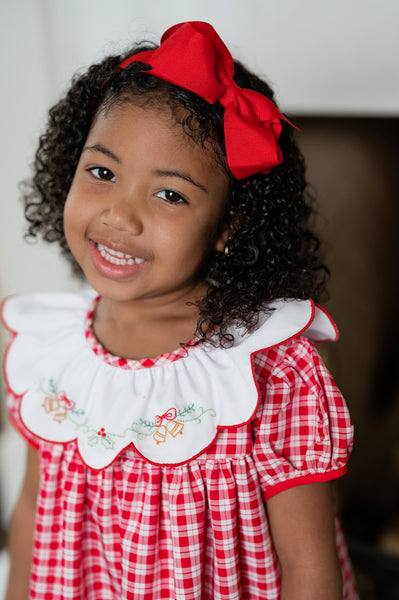 The Proper Peony Golden Bells Christmas Dress