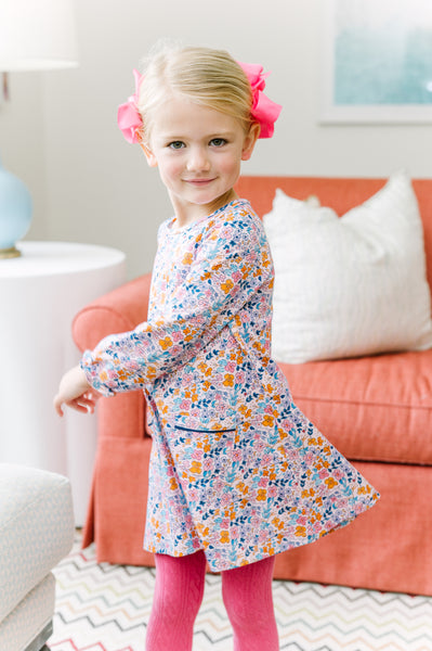 The Proper Peony Parkside Pima Pansy Floral Dress
