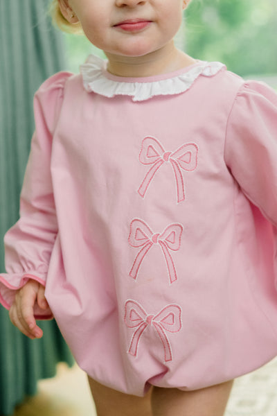 The Proper Peony Blushing Bow Girl Bubble
