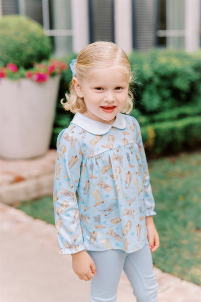The Proper Peony Parkside Pima Boots Tunic Set LS