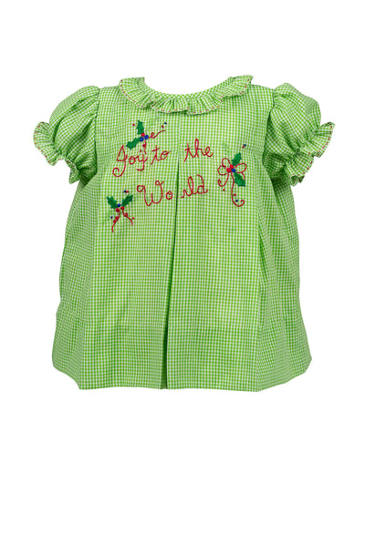 The Proper Peony Joy To The World Green Dress