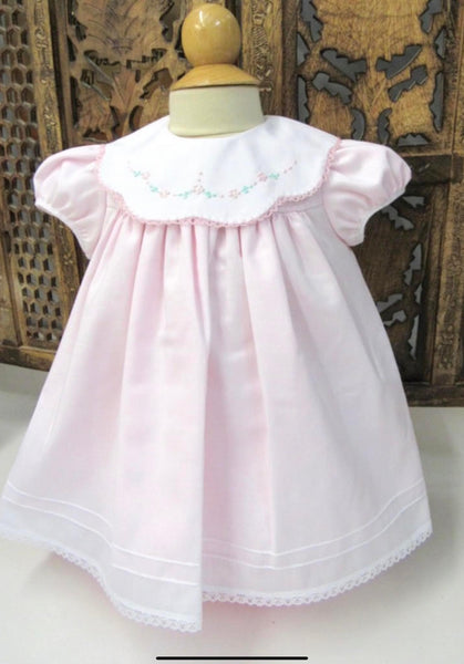 Willbeth Pink & White Dress