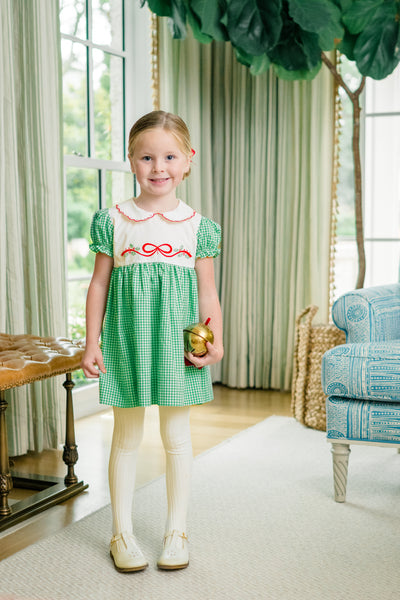The Proper Peony Carol Christmas Dress
