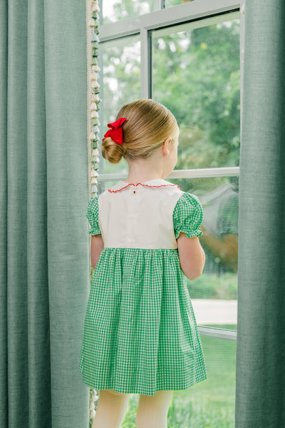 The Proper Peony Carol Christmas Dress