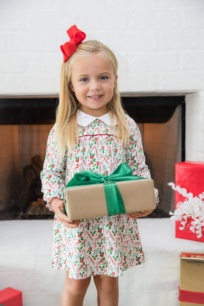 The Proper Peony Parkside Pima Mistletoe Yoke Dress