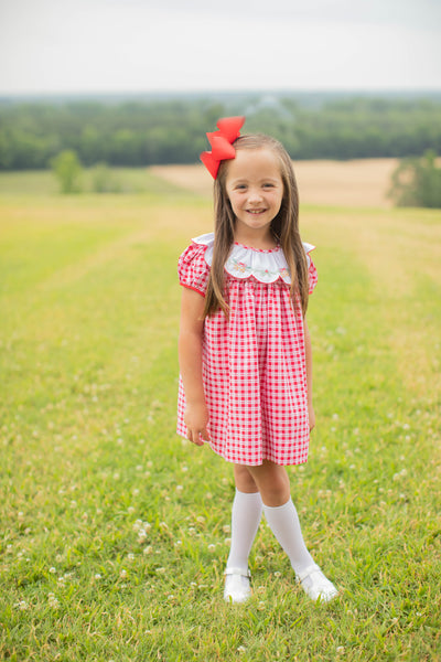 The Proper Peony Golden Bells Christmas Dress