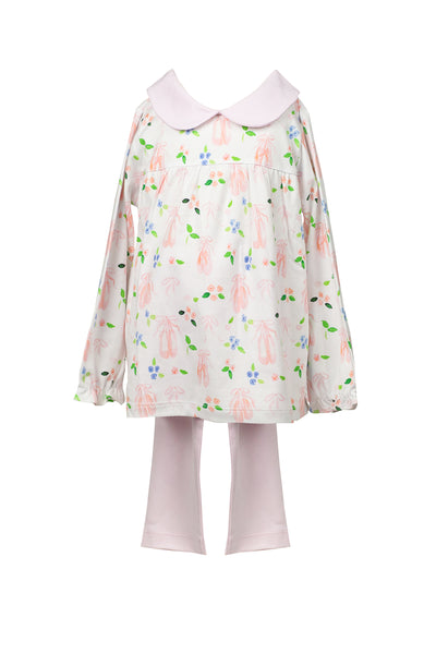 The Proper Peony Parkside Pima EN Point Tunic Set LS