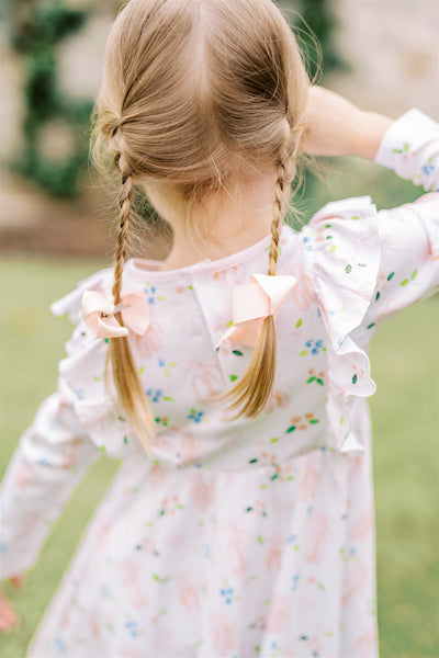 The Proper Peony Parkside Pima EN Point Twirl Dress LS