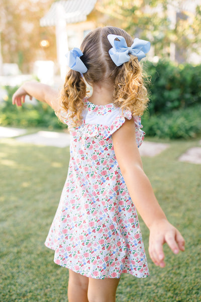 The Proper Peony Parkside Pima Geranium sleeveless dress