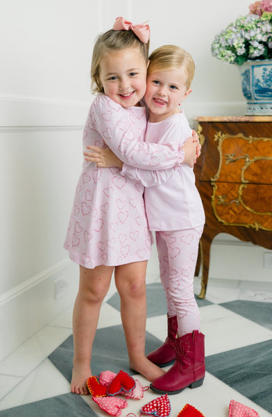 The Proper Peony Parkside Pima Heartfelt Tunic Set