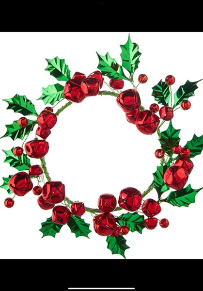 Raz Imports Red Bell Candlering