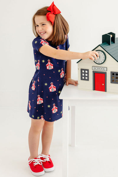 The Beaufort Bonnet Company SS Polly Play Dress Happy Little School House