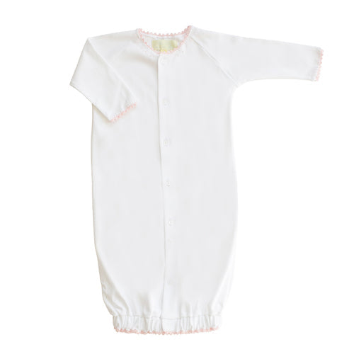 Pixie Lily Converter Gowns White / Pink Trim