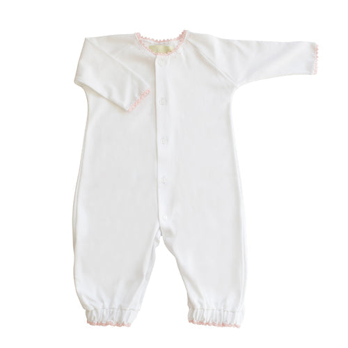 Pixie Lily Converter Gowns White / Pink Trim