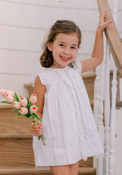 The Proper Peony Classic Sicily Swiss Dot Dress