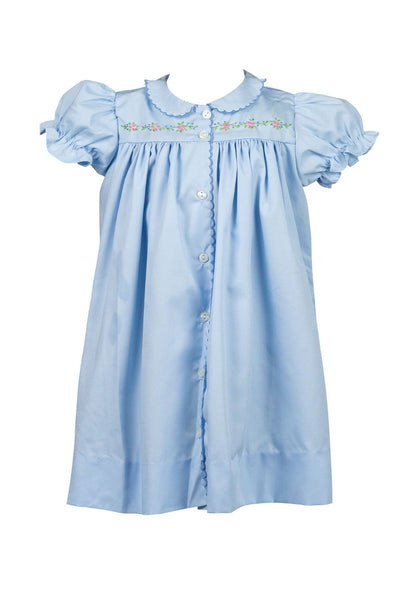 The Proper Peony Classic Rose Garden Ingrid Blue Dress