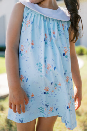 The Proper Peony Parkside Pima Reef Collar Dress