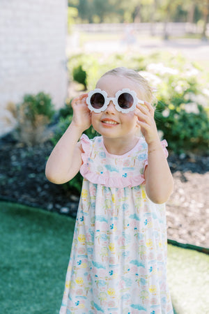 The Proper Peony Parkside Pima - Ocean Club Dress