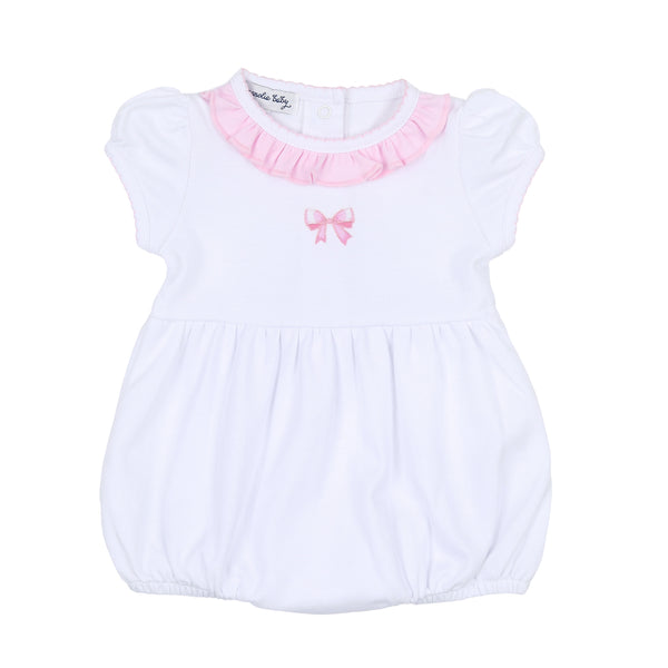 Magnolia Baby Bows Embroidered S/S Bubble