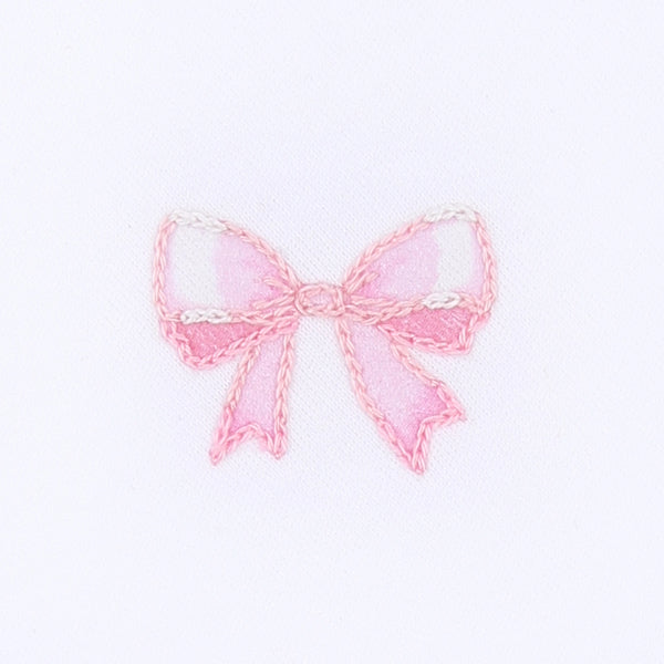 Magnolia Baby Bows Embroidered S/S Bubble