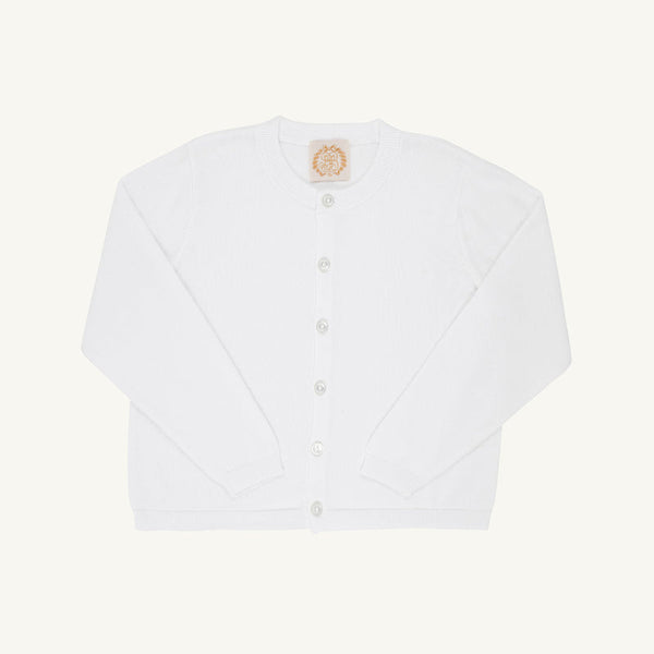 The Beaufort Bonnet Company Cambridge Cardigan- Whit