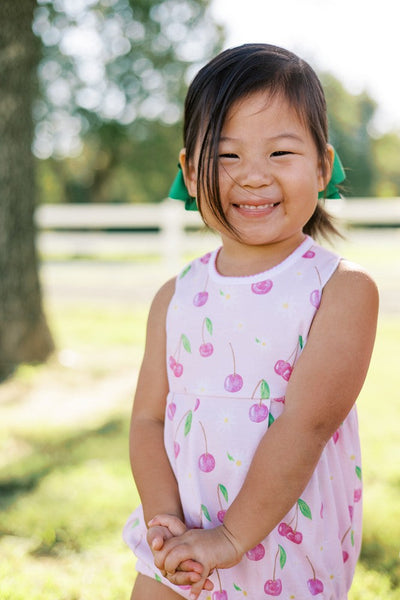 The Proper Peony Parkside Pima Cherry Blooms Dress