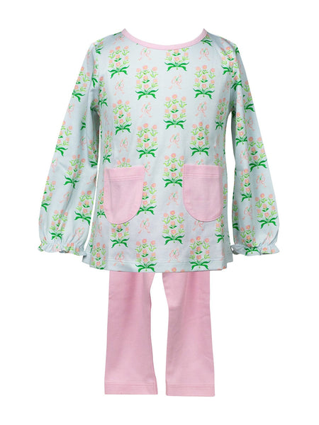 The Proper Peony Parkside Pima Margot Tunic Set LS