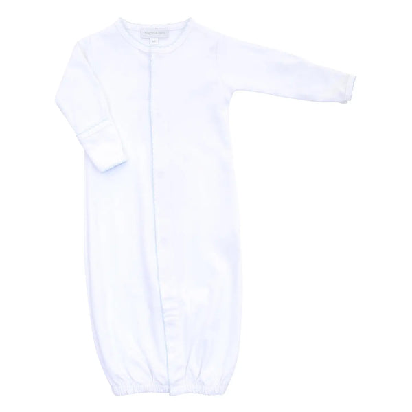 Magnolia Baby White Blue Converter Gown