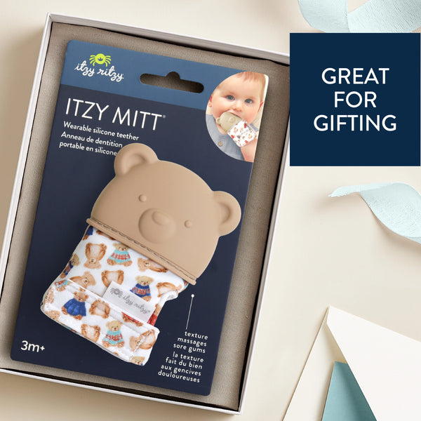 Itzy Ritzy Bear Silicone Teether