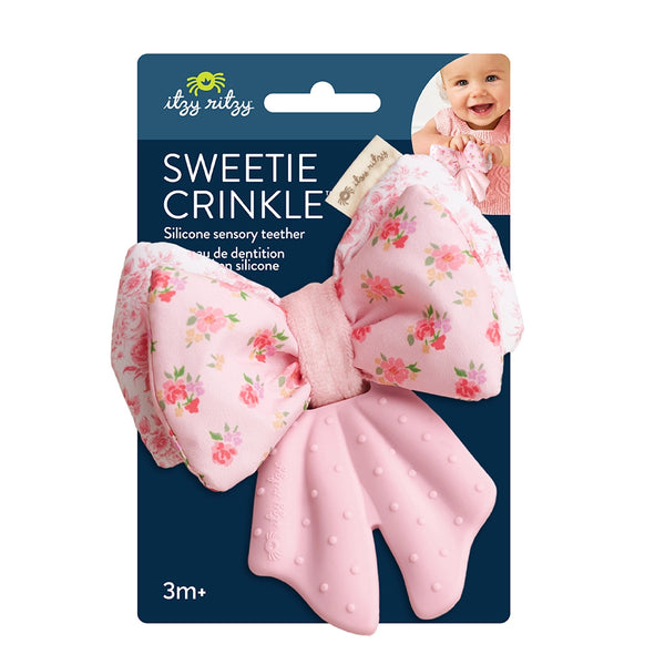 Itzy Ritzy Teether - Bow Crinkle