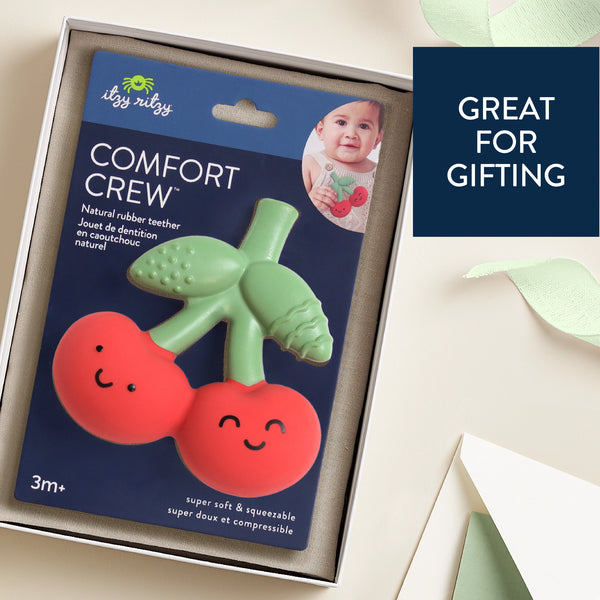 Itzy Ritzy Comfort Chew cherry Teether