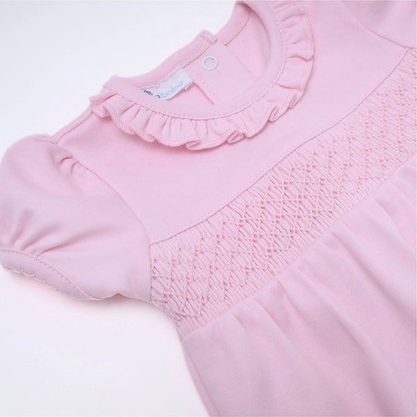 Magnolia Baby Smocked Bubble - Pink