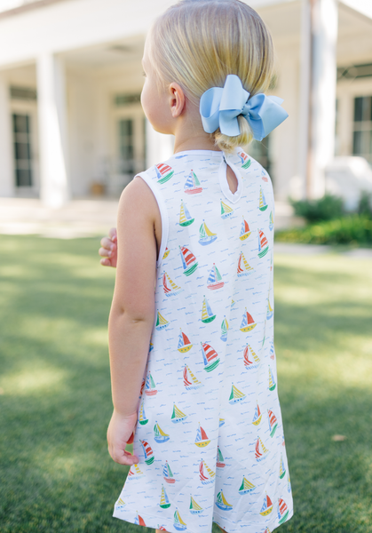The Proper Peony Parkside Pima Sleeveless Yacht Dress