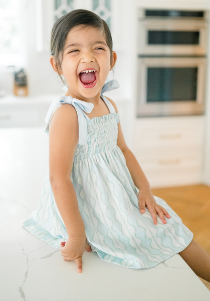 The Proper Peony Parkside Pima Rosemary Sundress
