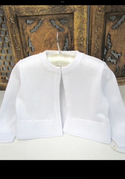 Willbeth White Knit Sweater