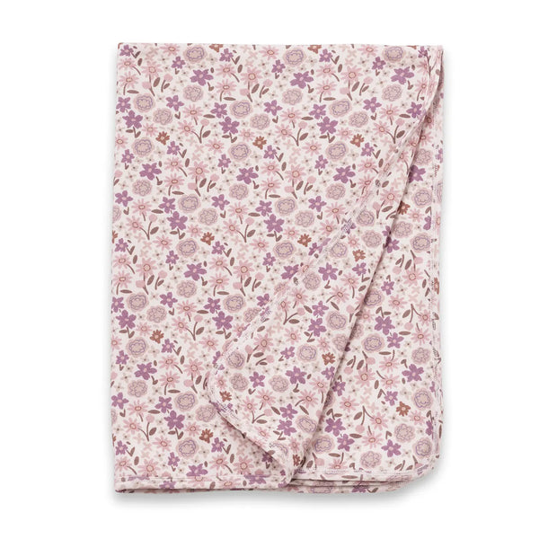 Tesa Babe Baby Stroller Blanket – Bamboo Floral Soft & Cozy Wrap