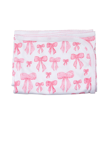 The Proper Peony Grosgrain Blanket