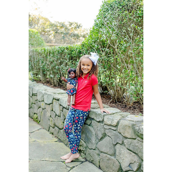 The Beaufort Bonnet Company Mitz Sue Slacks Berry Vintage Blooms