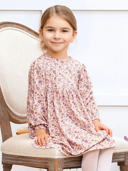 Tesa Babe Girls' Bamboo Floral Dress
