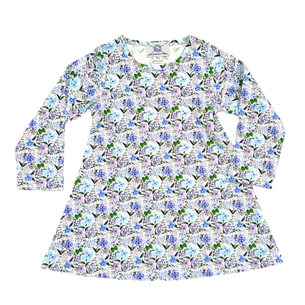 The Proper Peony Parkside Pima Hydrangea Dress