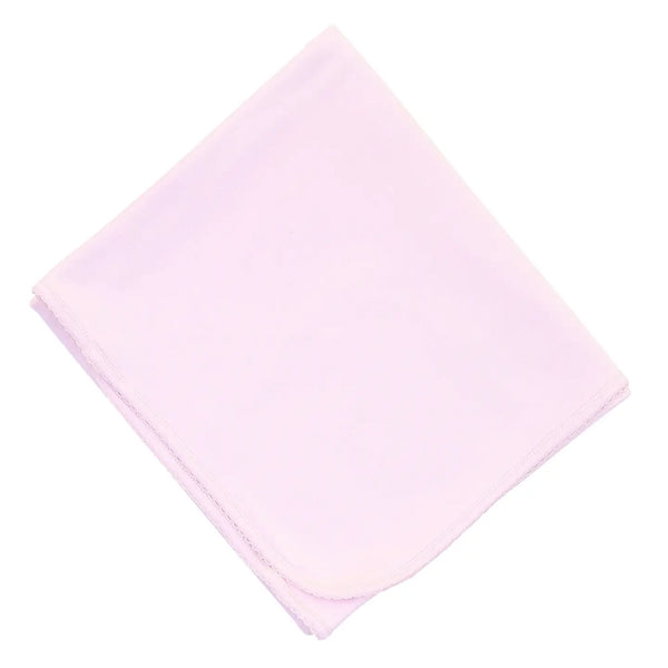Magnolia Baby Essentials Solid Pink Receiving Blanket