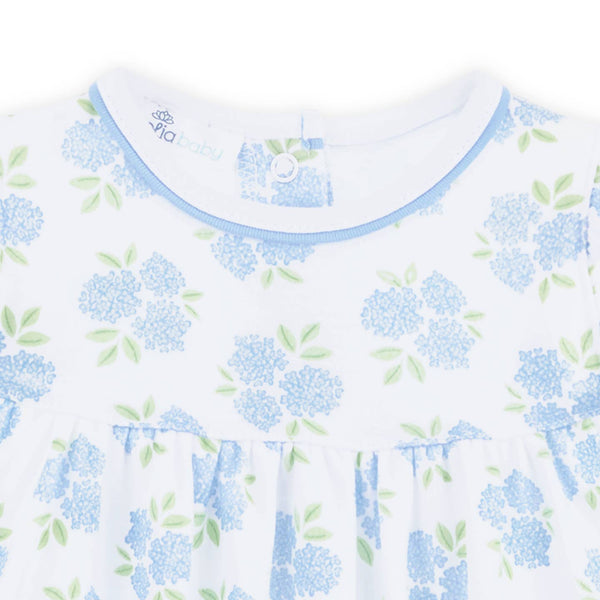 Magnolia Baby Dreamy Hydrangeas Print Flutters Bubble